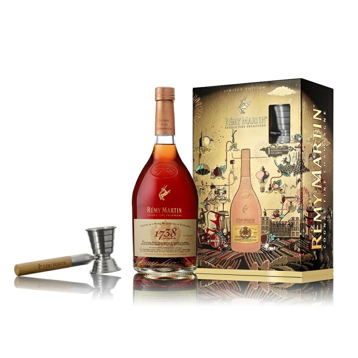 楽天市場】レミーマルタン 1738 ジガーオンパック ギフト箱入り 700ml 