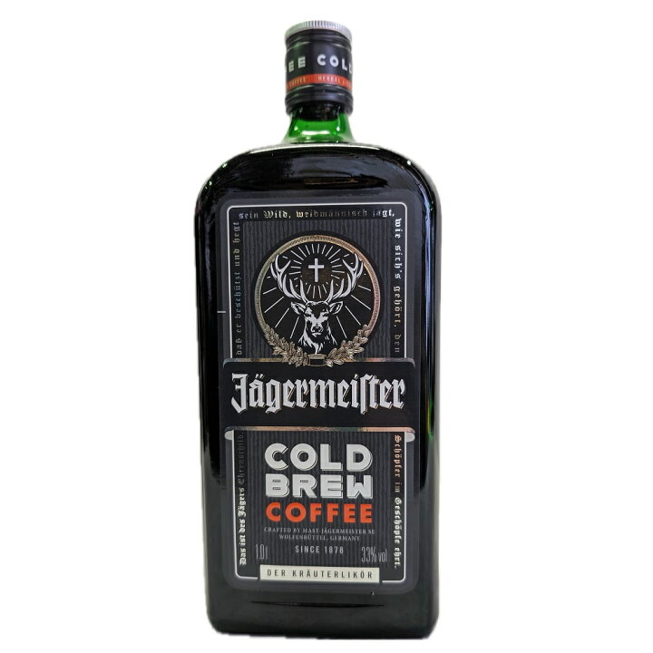 楽天市場】イエガーマイスター コールドブルー 1000ml 33度 イエーガー 
