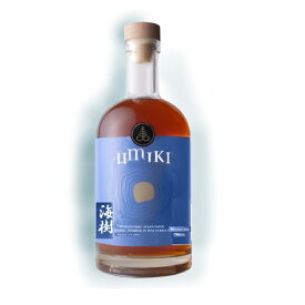 海樹 うみき 750ml 46度 ノンチルフィルター 逆輸入 ウイスキー Umiki Ocean Fused From The Heart of Blended Whisky Japanese Pine kawahc