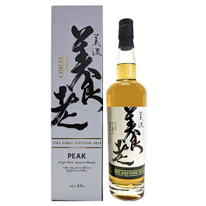 s[Ng Z{V THE FIRST EDITION 2024 700ml 43x t YECXL[ VOgECXL[Wpj[YECXL[ Peak Mino Yoro SingleMalt Japanese Whisky ЂƂl1{ kawahc