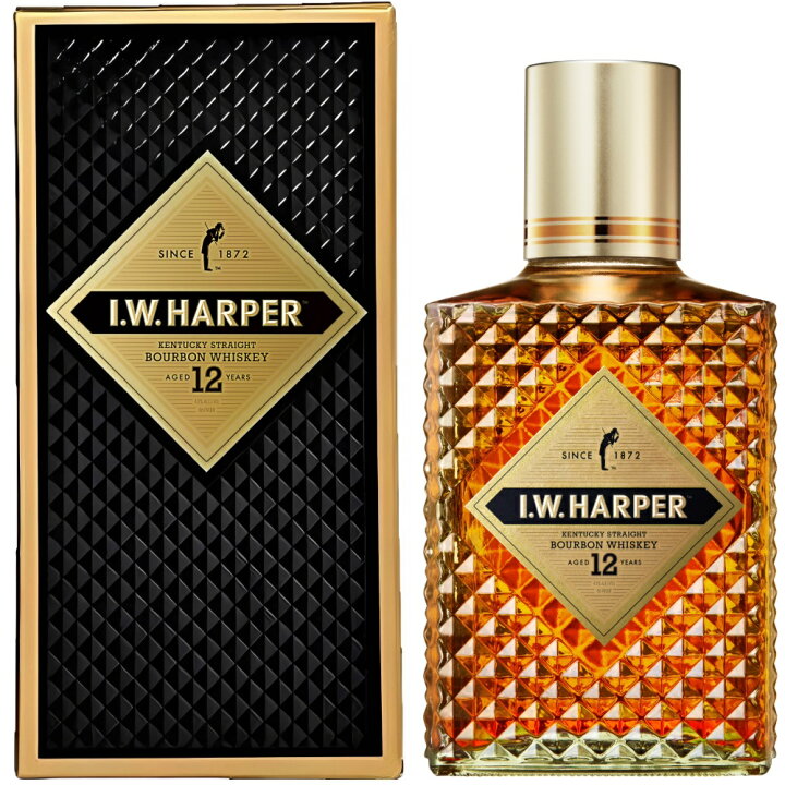 楽天市場】ハーパー 12年 750ml 43度 正規品 箱付 2024 最新輸入 iw  