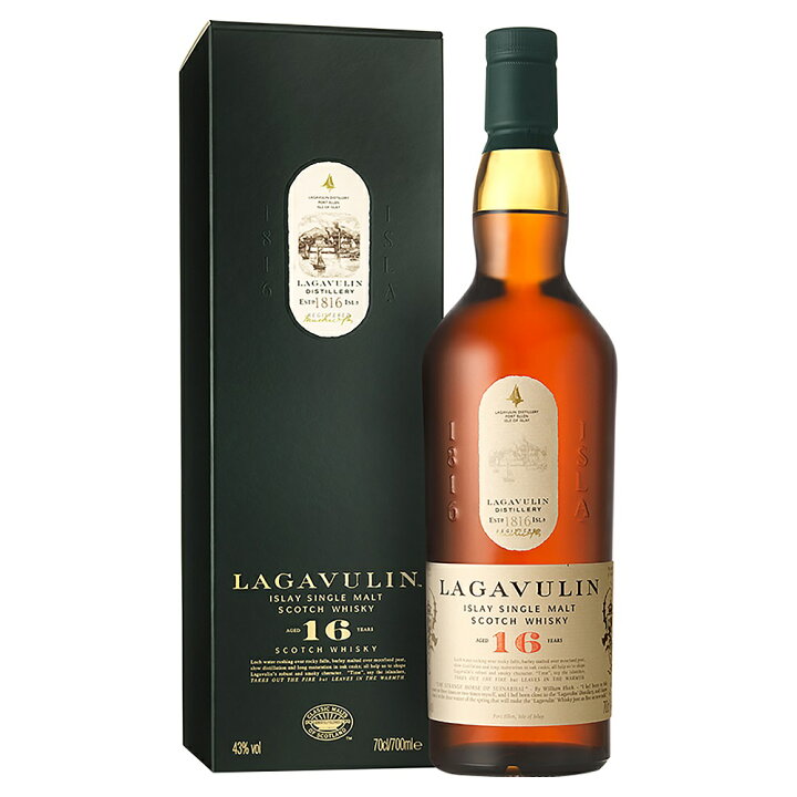 楽天市場】ラガヴーリン 16年 700ml 43度 正規品 箱付 アイラモルト  