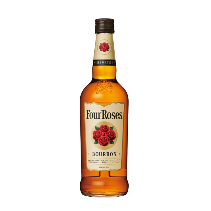 楽天市場】フォアローゼズ ニューボトル 700ml 40度 正規品 Four Roses 