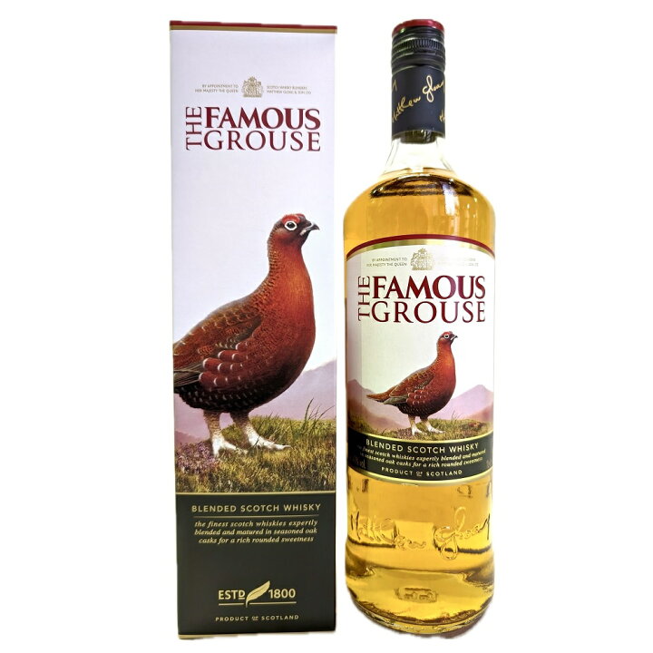 楽天市場】フェイマス グラウス 1000ml 40度 箱付 The Famous Grouse  