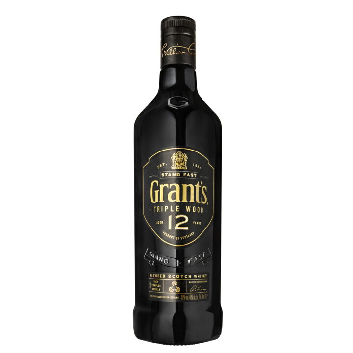 楽天市場】グランツ 12年 700ml 40度 正規品 grants Blended Scotch 