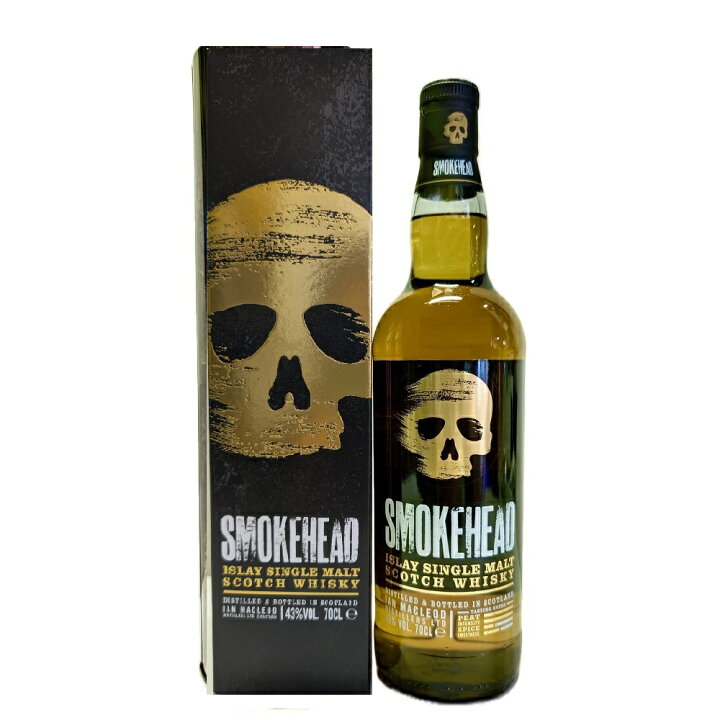 楽天市場】スモークヘッド アイラモルト 700ml 43度 箱付 Smokehead 