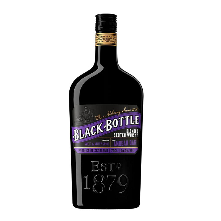 楽天市場】ブラック ボトル アンダーンオーク 700ml 46.3度 Black 