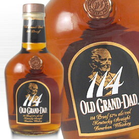 オールド グランダッド 114 750ml 57度 Old Grand-Dad バーボンウイスキー Bourbon whiskey アメリカ米国ケンタッキー kawahc お礼 御礼 贈って喜ばれるプレゼント ギフト プチギフトにオススメ