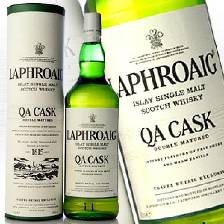 楽天市場】ラフロイグ QA カスク 1000ml 40度 箱付 Laphroaig QA  