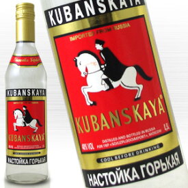 クバンスカヤ ウォッカ 500ml 40度 正規品 KUBANSKAYA ロシアンウォッカ Russian Vodka ウオッカ ウォッカ kawahc お礼 御礼 ホワイトデー贈って喜ばれるプレゼント ギフト プチギフトにオススメ ※おひとり様1ヶ月に1本限り