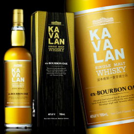 カバランバーボンオークカスク シングルモルトウイスキー 700ml 46度 正規品 箱付 カヴァラン Kavalan Bourbon Oak Single Malt Whisky 台湾産 金車威士忌酒廠 ※実物と画像が違う可能性があります。 kawahc