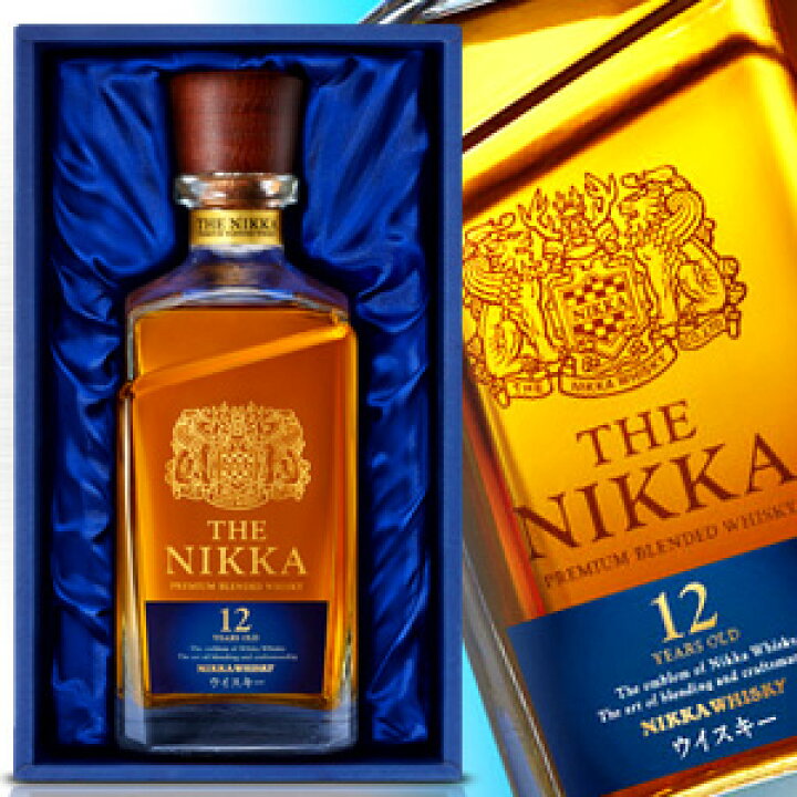 楽天市場】ザ・ニッカ 12年 700ml 43度 ギフト箱入 The Nikka Single  