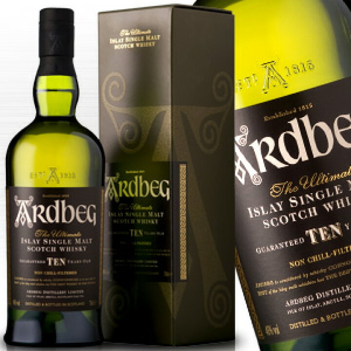 楽天市場】アードベッグ 10年 700ml 46度 正規品 箱付 ARDBEG 10years 