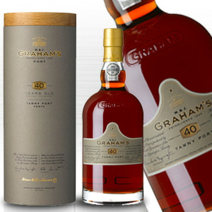 楽天市場】グラハム トゥニー 40年 750ml 20度 ポートワイン 箱付  