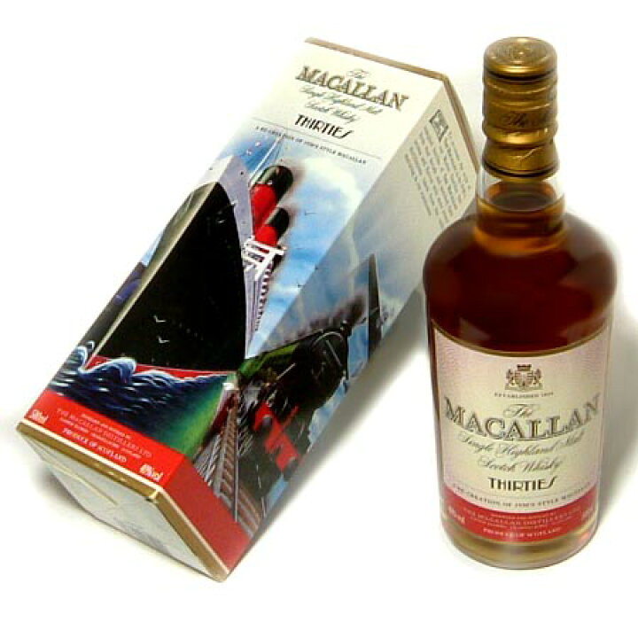 楽天市場】マッカラン サーティーズ 500ml 40度 ウィスキー kawahc 