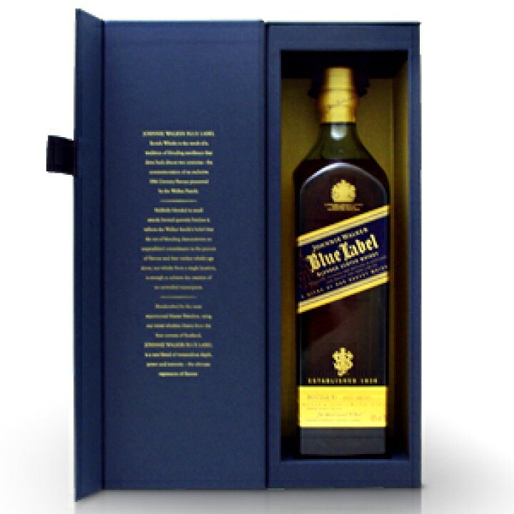 楽天市場】ジョニーウォーカー ブルーラベル (ジョニ青) 750ml 40度 箱  