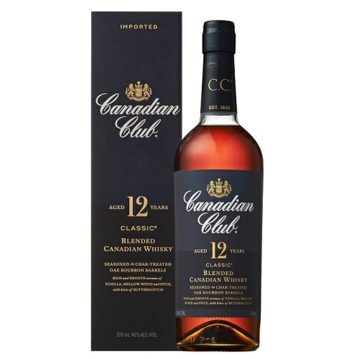 楽天市場】カナディアンクラブ 12年 700ml 40度 正規品 クラシック 12 