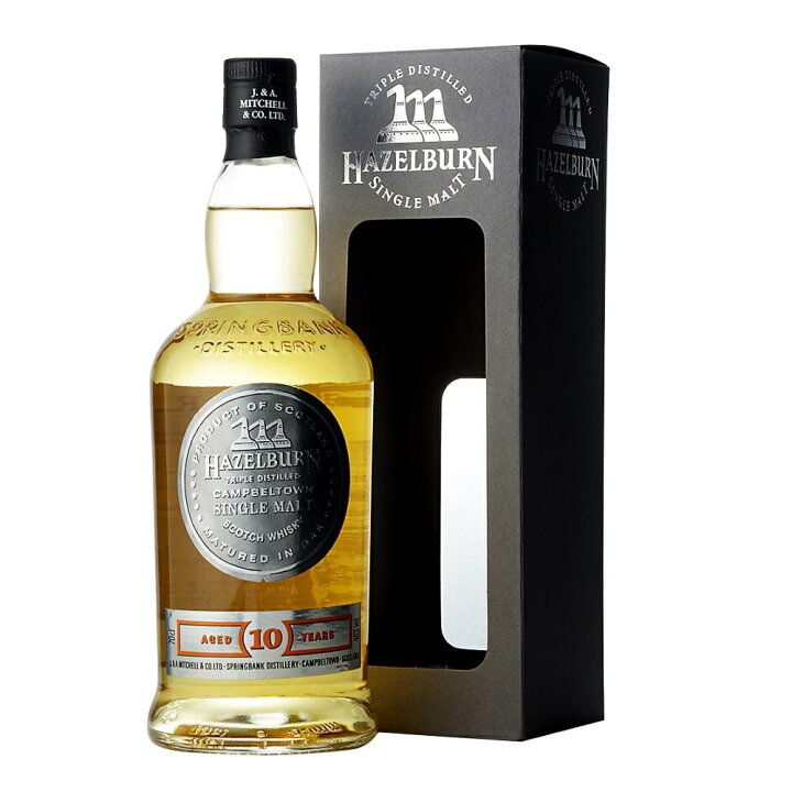 楽天市場】ヘーゼルバーン 10年 700ml 46度 箱付 HAZELBURN スプリング  