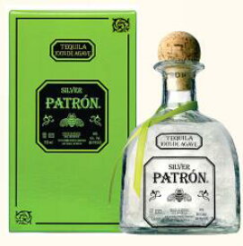 パトロン シルバー テキーラ 750ml 40度 正規品 箱付 Patron Silver Tequila 100% de Agave メキシコ Mexico ホワイト テキーラ 100%アガベ テキーラ kawahc