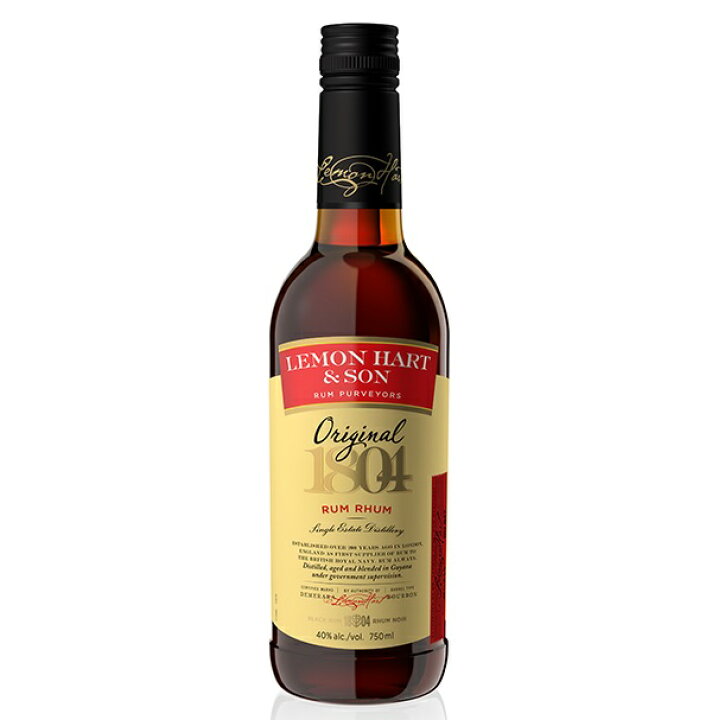 楽天市場】レモンハート デメララ ラム 750ml 40度 (Lemon Hart 
