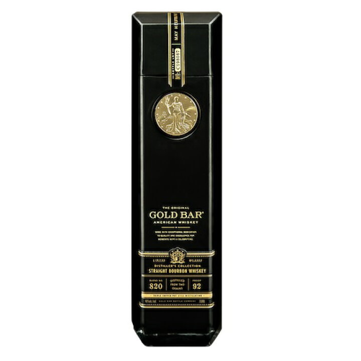 楽天市場 ゴールドバー ダブルカスク ブラックボトル Gold Bar Double Cask Black Bourbon Whiskey 750ml 46度 アメリカ産ウイスキー Kawahc ウイスキー洋酒 大型専門店 河内屋