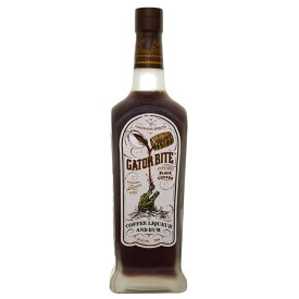 バイユ ゲーター バイト コーヒーリキュール 700ml 26度 正規 Gator Bite BLack Coffee Liqueur and Rum リキュール リキュール種類 アメリカ産 kawahc