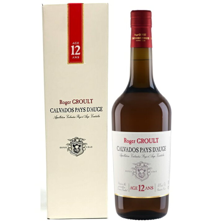 楽天市場】ロジェグルー 12年 カルヴァドス 700ml 41度 箱付 Roger フランスカルバドス