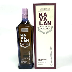 Joސ RT[g}X^[ VF[tBjbV VOgECXL[ 700ml 40x KAi t J@ Kavalan Concertmaster Sherry Cask FinishSingle Malt Whisky pY EXL
