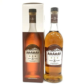 アララット 3年 スリースター 500ml 40度 正規品 ARARAT Armenia Brandy アルメニアブランデー 正規 kawahc 嬉しい お礼 御礼 ギフト プチギフトにオススメ 贈って喜ばれるプレゼント ※現在、箱なしとなります。