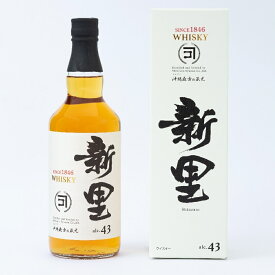 新里ウイスキー 700ml 43度 箱付 沖縄最古の蔵元がつくるウィスキー ウヰスキー shinsato Japanese whisky whiskey kawahc