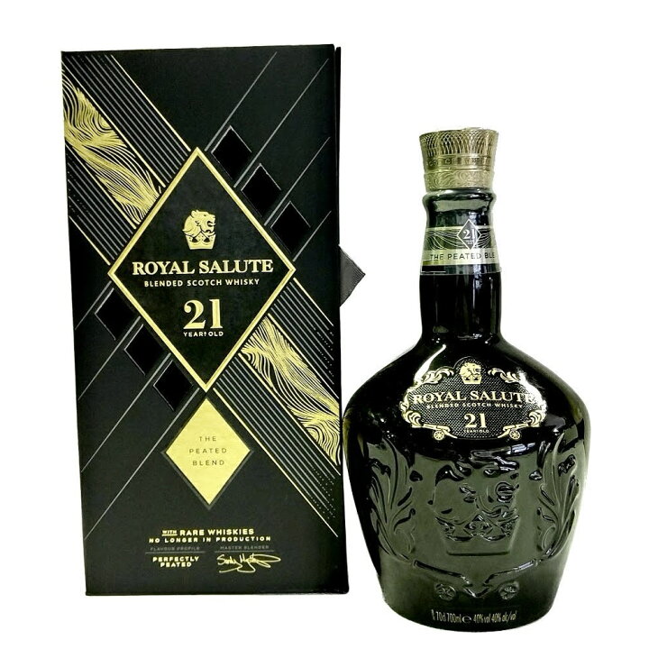 楽天市場】ロイヤルサルート ピーテッド ブレンド 21年 700ml 40度 箱  