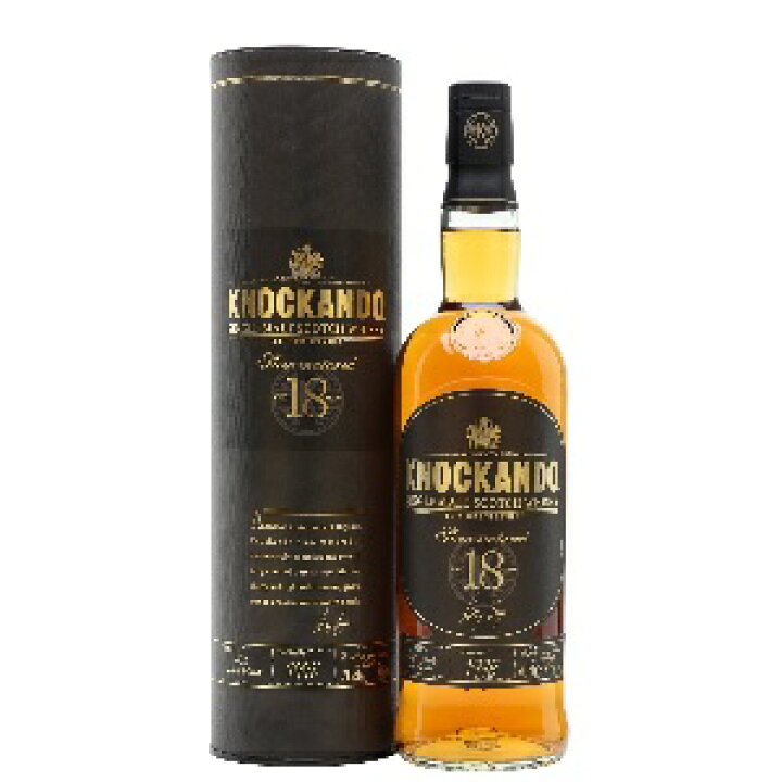 楽天市場】ノッカンドウ 18年 スローマチュアード 700ml 43度 箱付 