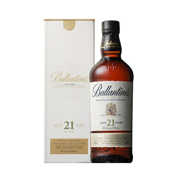 楽天市場】バランタイン 21年 700ml 40度 箱付 Ballantine`s 21years  