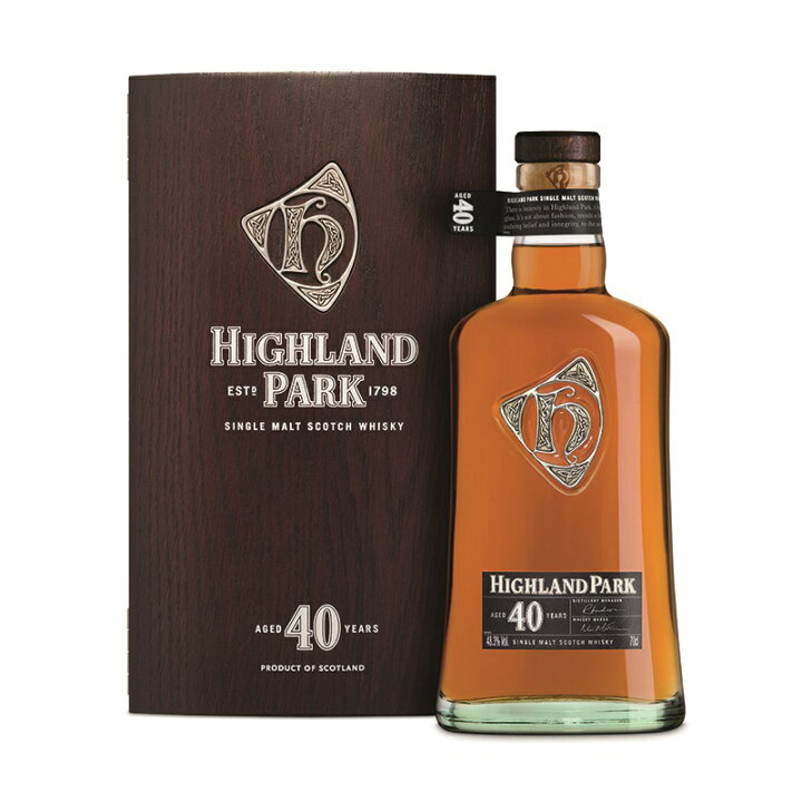 楽天市場】ハイランドパーク 40年 700ml 47.5度 正規輸入品 木箱 
