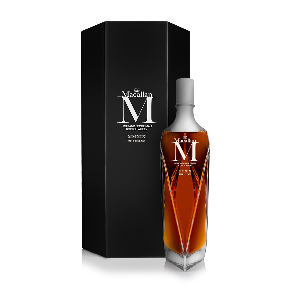 マッカラン M 2020リリース ラリックデキャンタ 700ml 45.9度 箱付 シングルモルトウイスキー Macallan M Lalique Decanter スペイサイドモルト SpeysideMalt Scotch Whisky kawahc ※お支払いは銀行振り込みでお願いします。