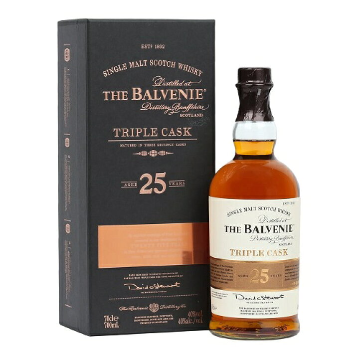 楽天市場】バルヴェニー 25年 700ml 40度 箱付 The Balvenie 25YO 