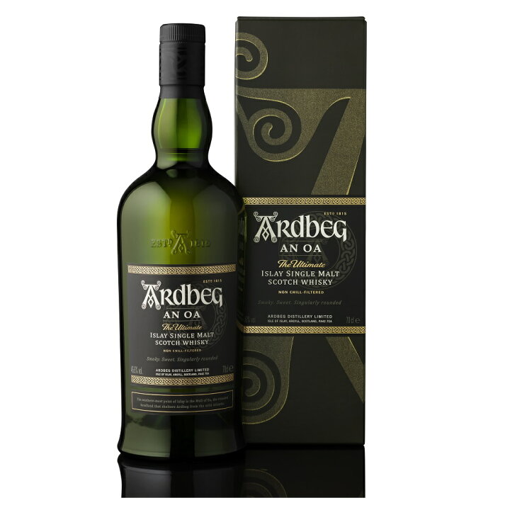 楽天市場】アードベッグ アン オー 700ml 46.6度 正規品 箱付  