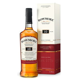 ボウモア 10年 ダーク＆インテンス 1000ml 40度 箱付 Bowmore 10Year Old Dark and Intense Travel Exclusive【ボウモア蒸留所】アイラモルト シングルモルト アイラウイスキーウヰスキーウィスキー IslayMalt SingleMalt Scotch Whisky イギリス英国スコットランド産 kawahc