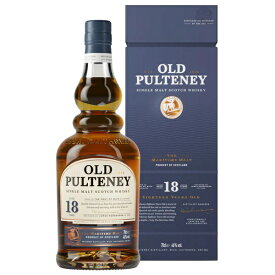 TWSC2023最高金賞 オールド プルトニー 18年 700ml 46度 箱付 Old Pulteney シングルモルト スコッチウイスキー 北ハイランド地区 HighlandMalt wisky scotch Single malt kawahc ※おひとり様1ヶ月に1本限り