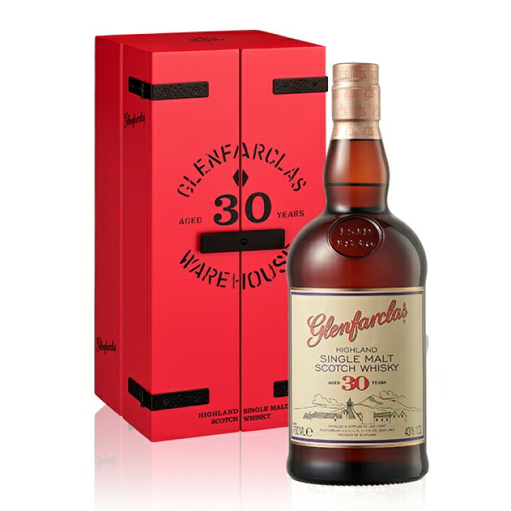 楽天市場】グレンファークラス 30年 700ml 43度 箱付 Glenfarclas 