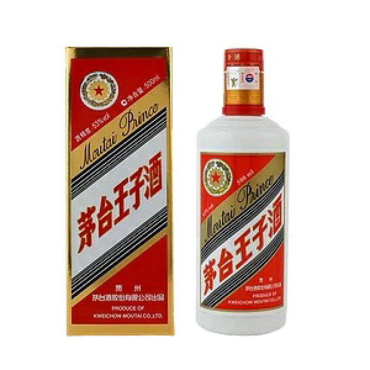 楽天市場】茅台王子酒 正規輸入品 箱付 500ml 53度 MOUTAI prince 