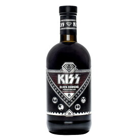 KISS キッス ブラック ダイアモンド ダーク ラム 500ml 40度 Kiss Black Diamond Rum スウェーデン産 Sweden kawahc ミュージシャン ロックバンド メタルバンド ミュージック 音楽シーンに欠かせないお酒