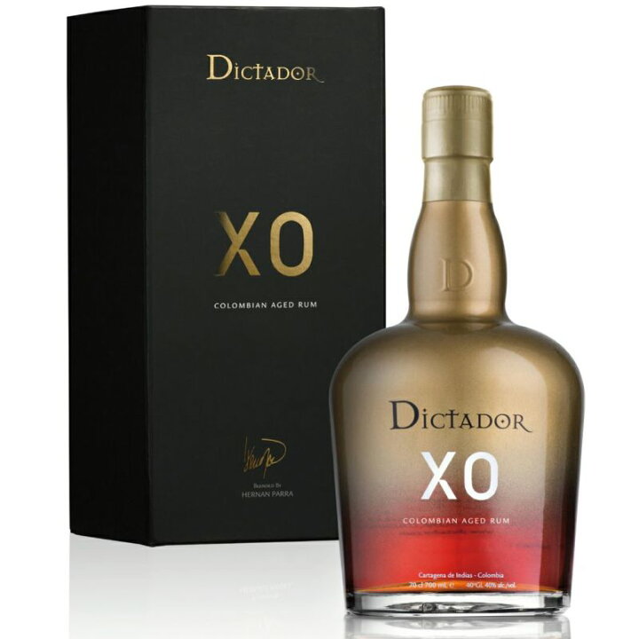 楽天市場】ディクタドール XO パーペチュアル ラム 700ml 40度 正規品 