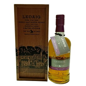 レダイグ 1996年 700ml 57.1度 木箱 (2015年ボトリング) Ledaig アイランドモルト シングルモルトウイスキー トバモリー蒸溜所 TOBERMORY Distillery Single Malt Whisky Isle of Mull Scotland UK イギリス英国スコットランド産 kawahc