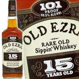 オールド エズラ ブルックス 15年 750ml 50.5度 Old Ezra Brooks Kentucky Straight Bourbon Whiskey ケンタッキーストレート バーボンウイスキー エズラ アメリカ米国ケンタッキー州 kawahc ※終売品の為、おひとり様1本限り