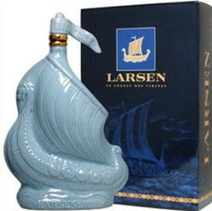 楽天市場】ラーセン アイシーブルー スカルプチャーシップ 700ml 40度  