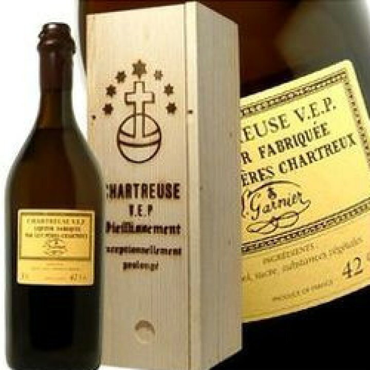 楽天市場】シャルトリューズ ジョーヌ 黄 VEP 1000ml 42度 CHARTREUSE 