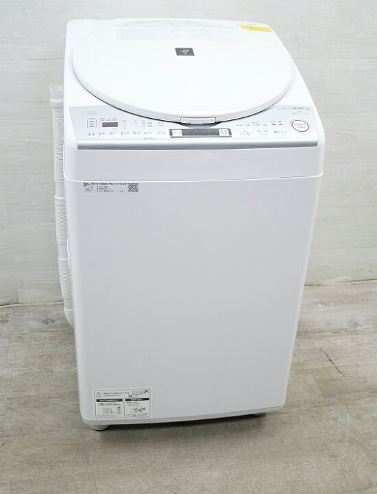 シャープ 電気洗濯乾燥機 ES-TX8D-W