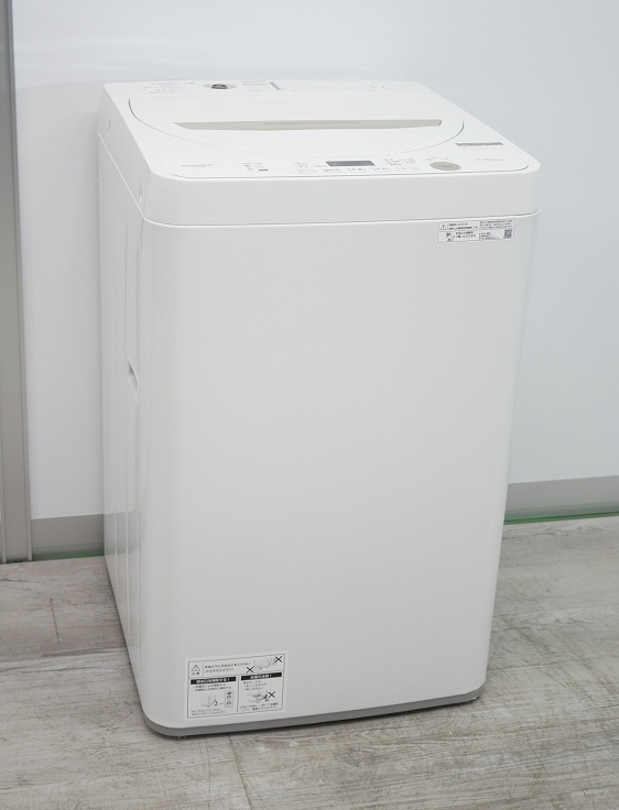 楽天市場】シャープ製/2021年式/4.5kg/全自動洗濯機/ES-GE4E-C : 激安