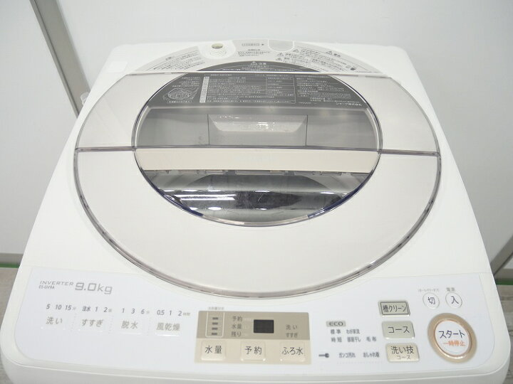 楽天市場】シャープ製/2017年式/9kg/全自動洗濯機/ES-GV9A-N : 激安 